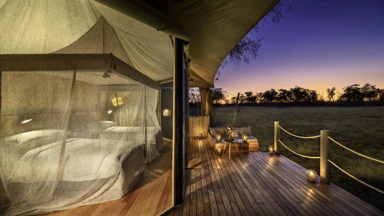 African Bush Camps Khwai Lediba Honeymoon Tented Suite