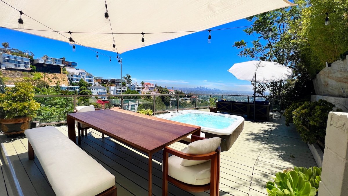 Hollywood Hills Zen Oasis w/Views+Hot Tub+Sauna gallery image 2