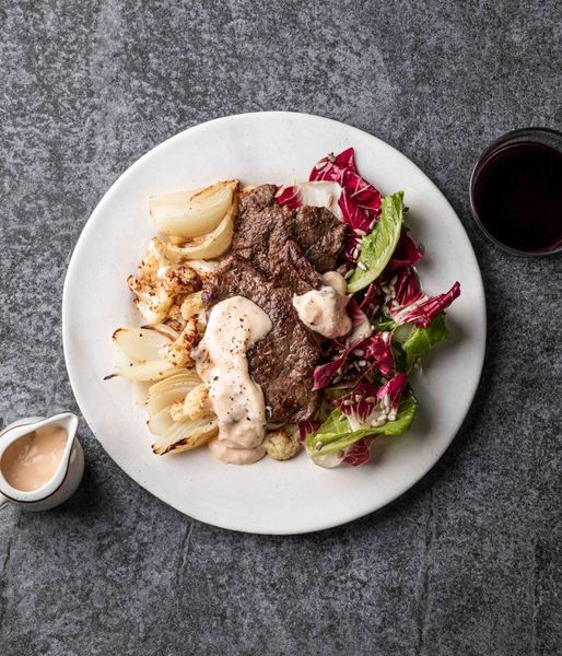 Photo of Beef Schnitzel & Roasted Cauli