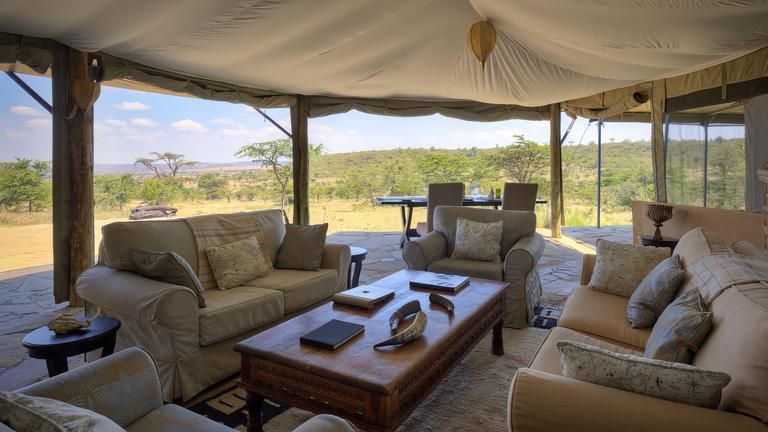 Kicheche Valley Camp - Lounge tent