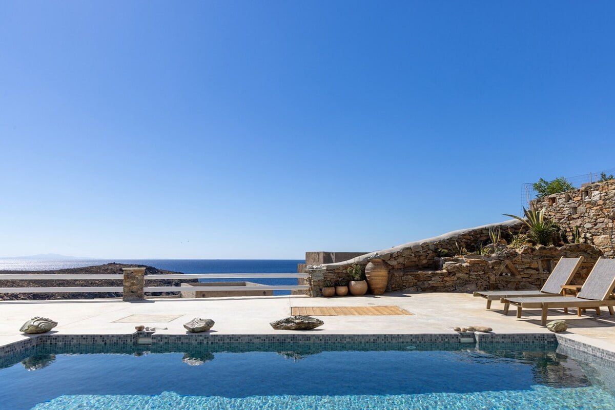 Ormos seaside villa A with private pool gallery image 5