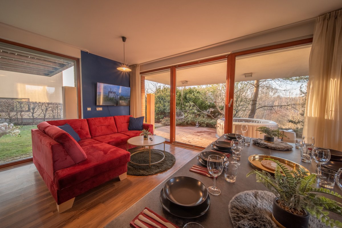 Stylish Ap in modern villa with whirlpool&terrace