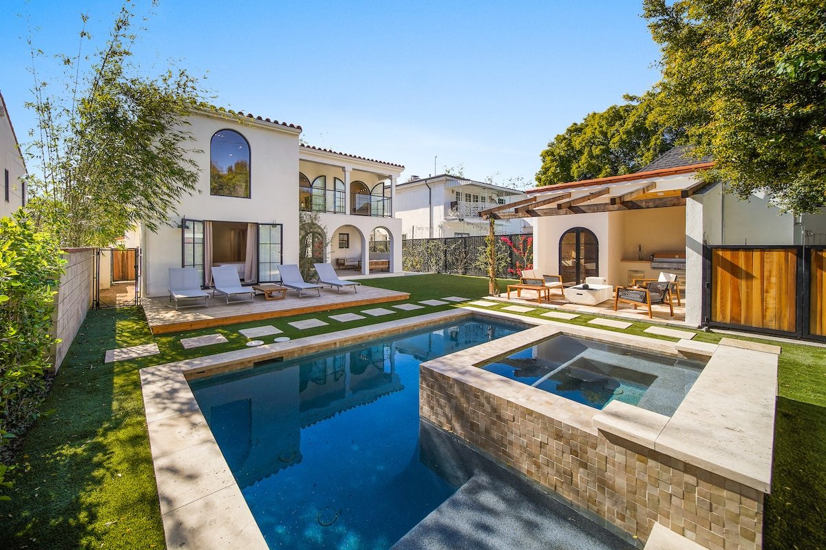 Sophisticated Spanish Villa in West Hollywood
