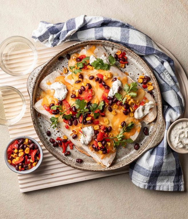 Photo of Vegetarian Mexican Enchiladas