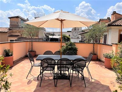 Pink Rooftop Campo de’ Fiori