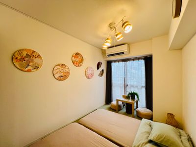 三室一厅日式房间，新宿JR站东口步行800米，地铁站300米，歌舞伎町繁华地段200米