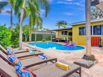 Family 5BD Villa~Heated Pool~Fire Pit