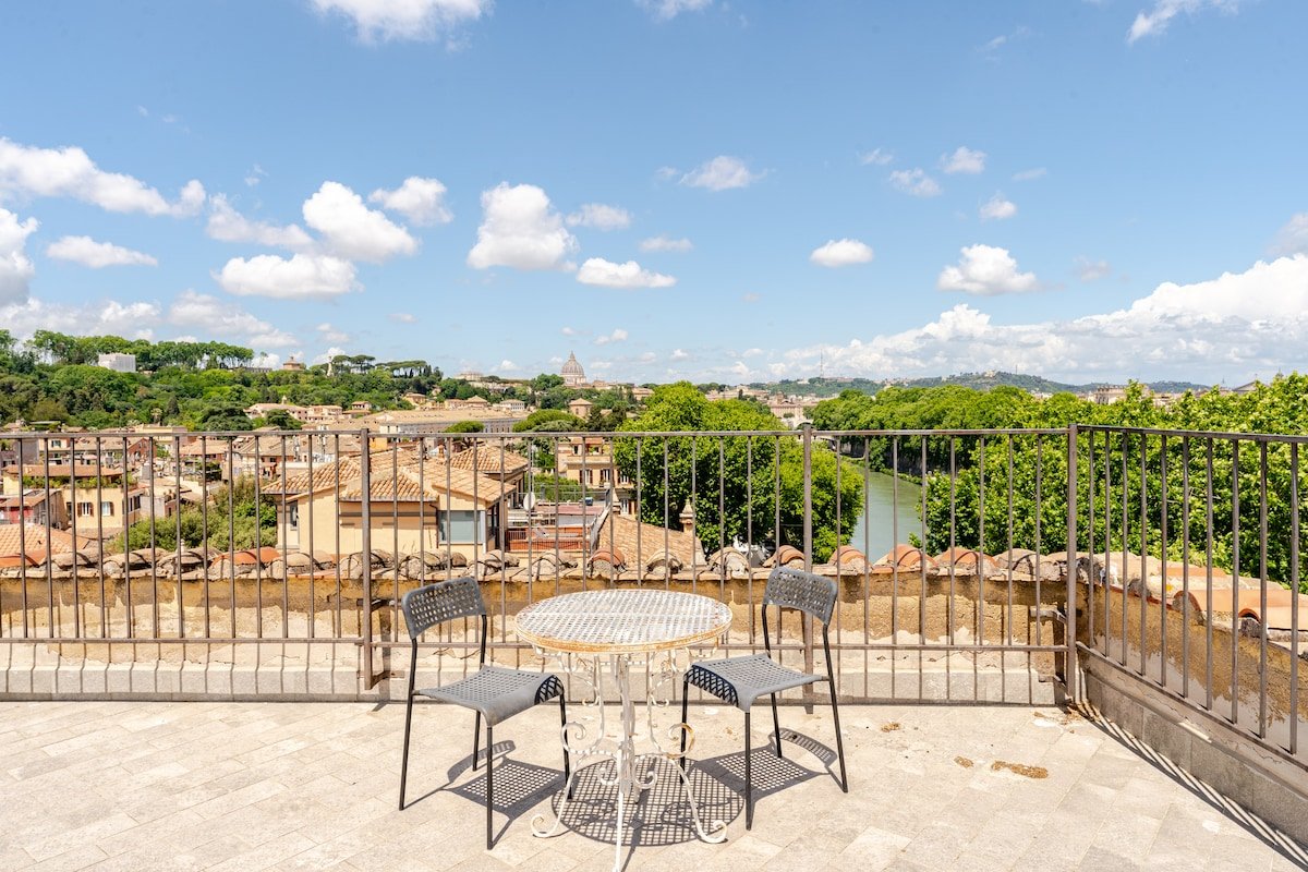 (Trastevere) Dolce Vita 4 rooms + 360 terrace gallery image 5