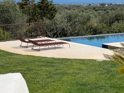 Luxury villa with breathtaking panoramic sea view.