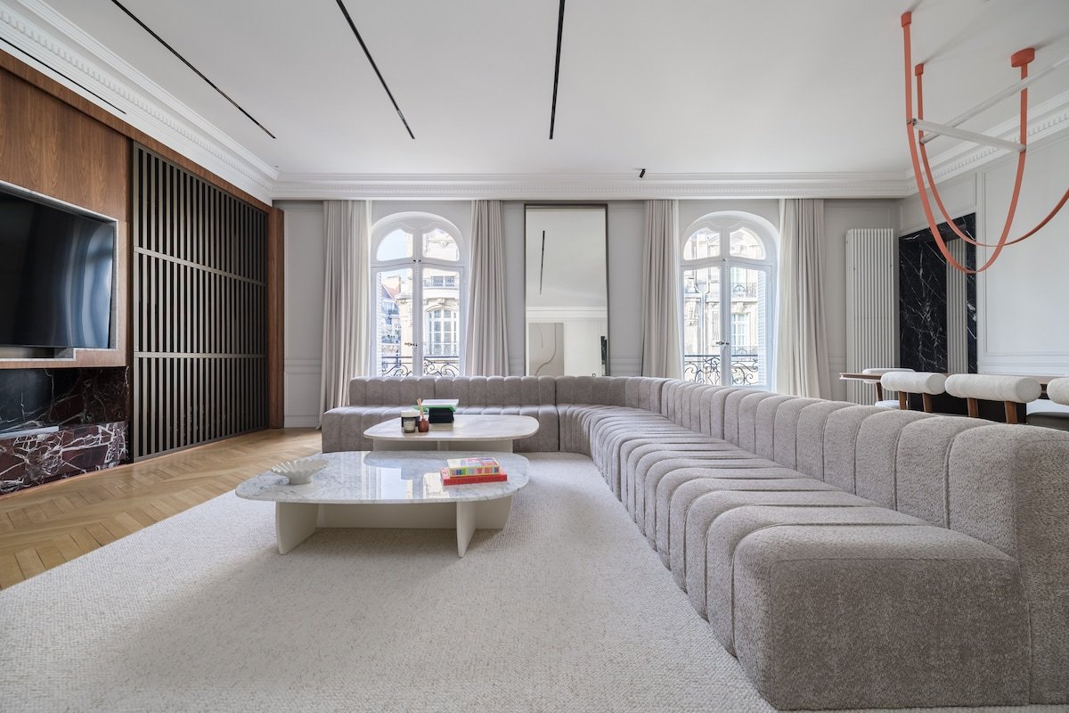 Luxury apartment 4BDR/8PAX next to Arc de Triomphe