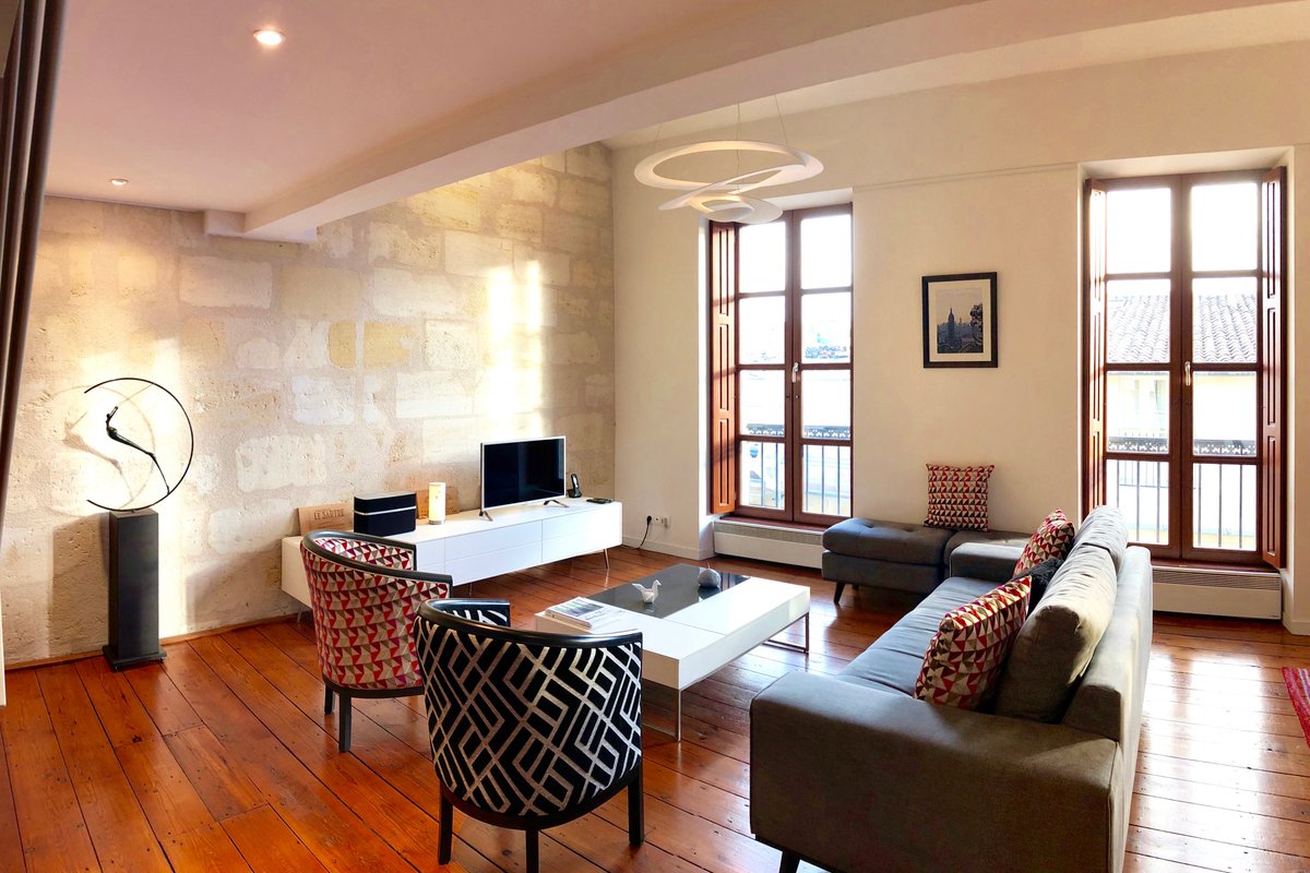 Lumineux Duplex 3ch au cœur historique de Bordeaux