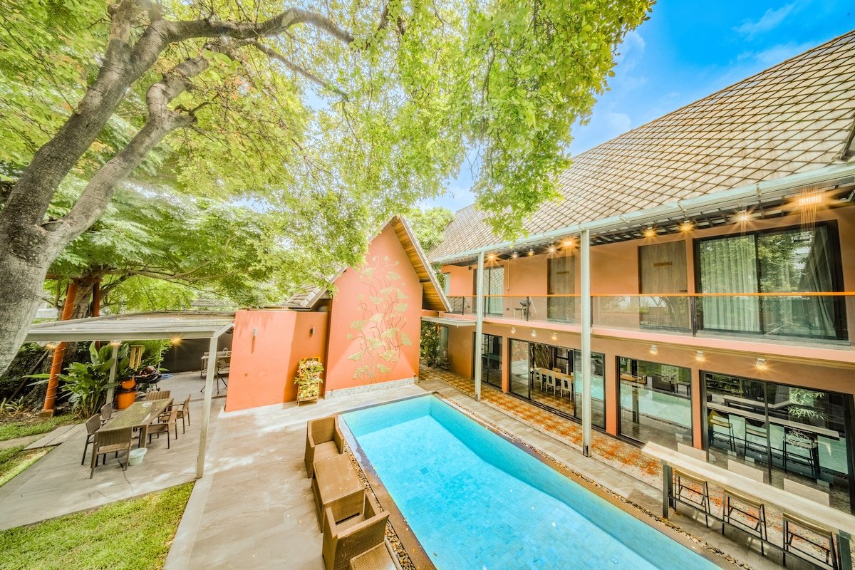 曼谷中心Thong Lor顶级豪宅庄园泳池别墅summer villa 189 gallery image 3