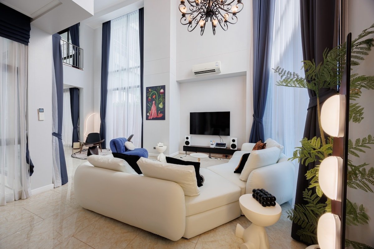 曼谷市中心七卧室独栋豪华泳池别墅 gallery image 5