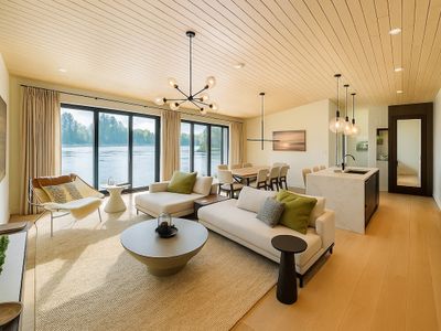 3BR Lakefront Stay | Kayaks, Views & Cozy Spaces