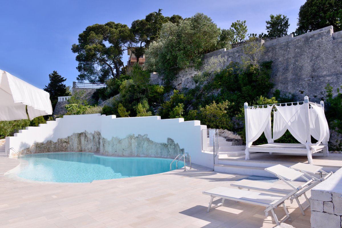 Villa Rea con piscina a Ostuni, Città Bianca