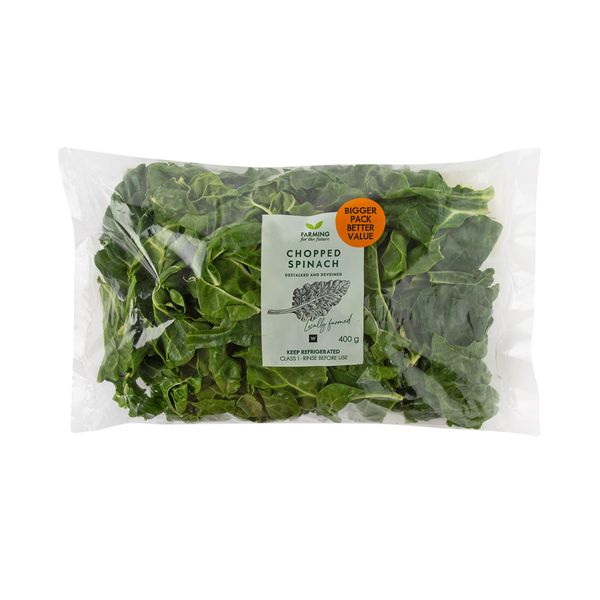 Photo of Bulk Chopped Spinach 400 g