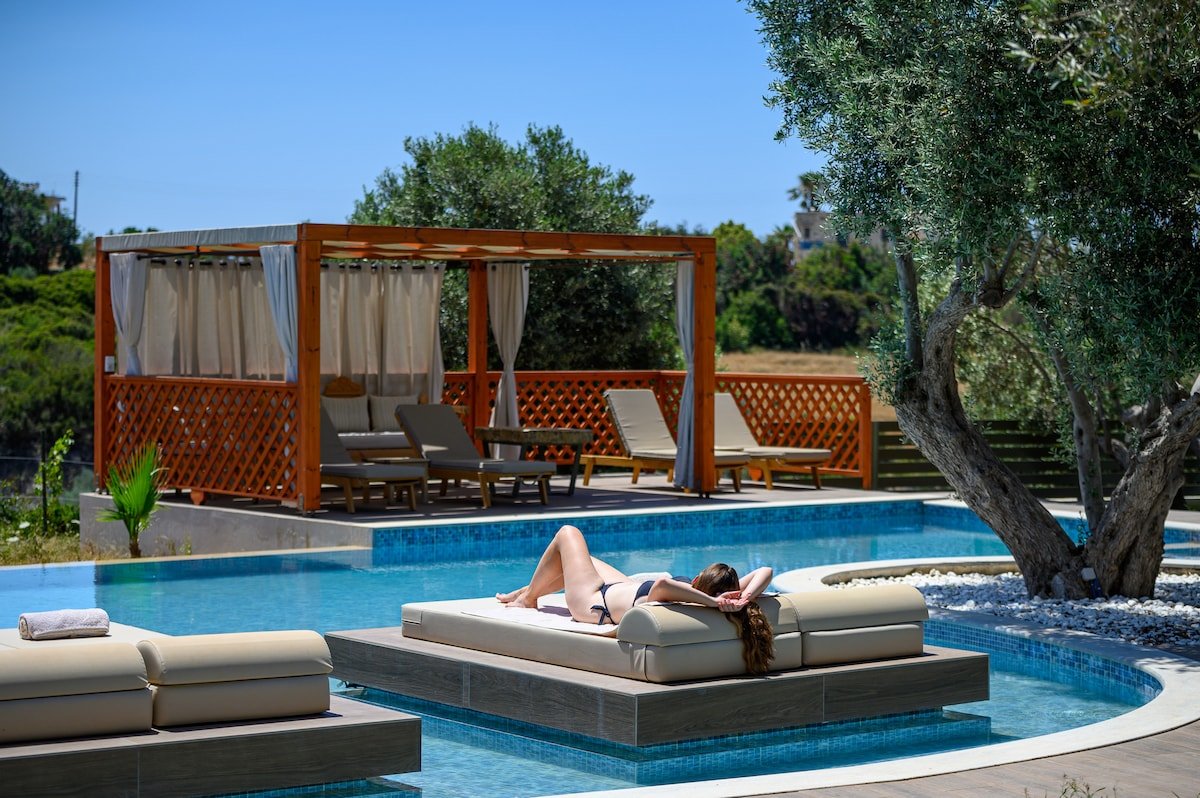 Diktamos, eco-friendly villa, Huge private pool gallery image 4