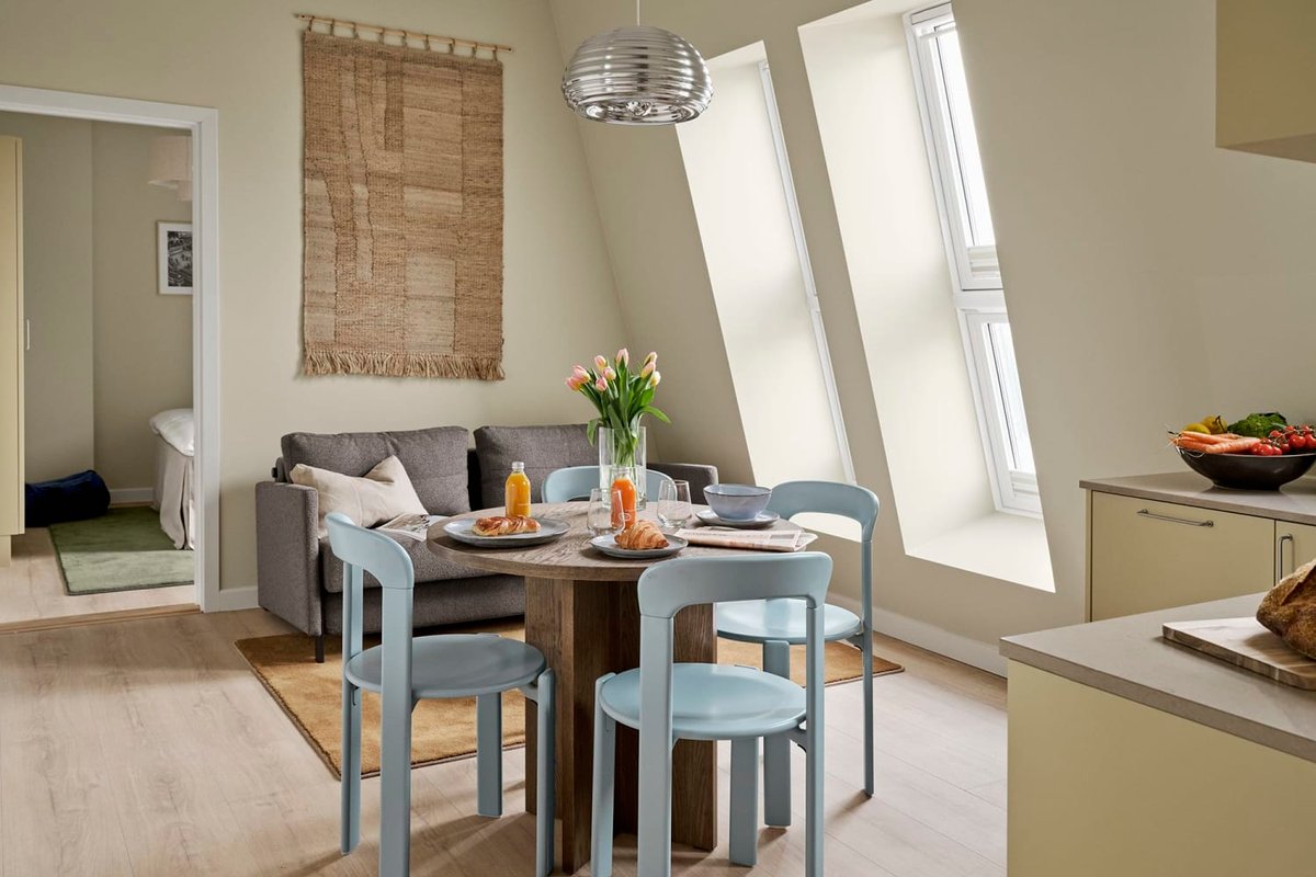 Two-Bedroom Attic Apartment for 4