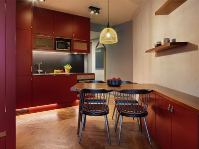 3-Raum “Fancy Red”, 69 qm