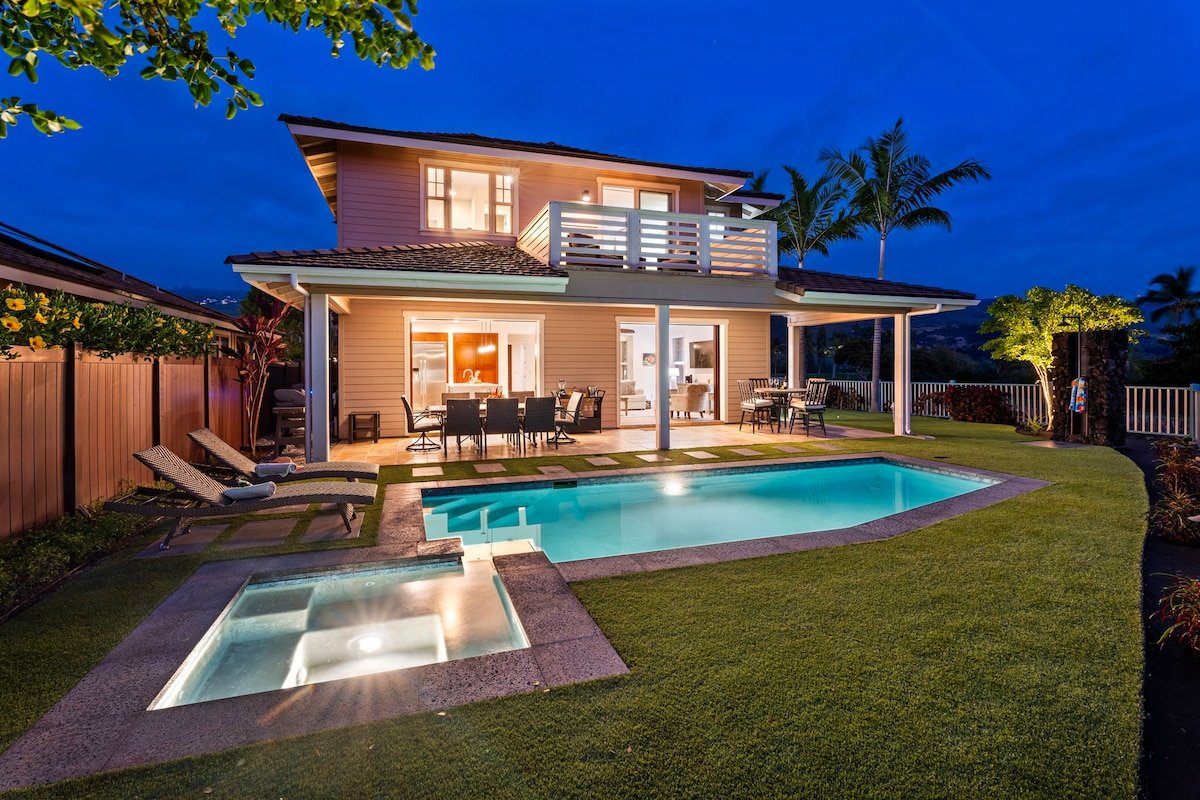 Holua Moana Hale: Spectacular Retreat w/ Pool, Spa gallery image 2