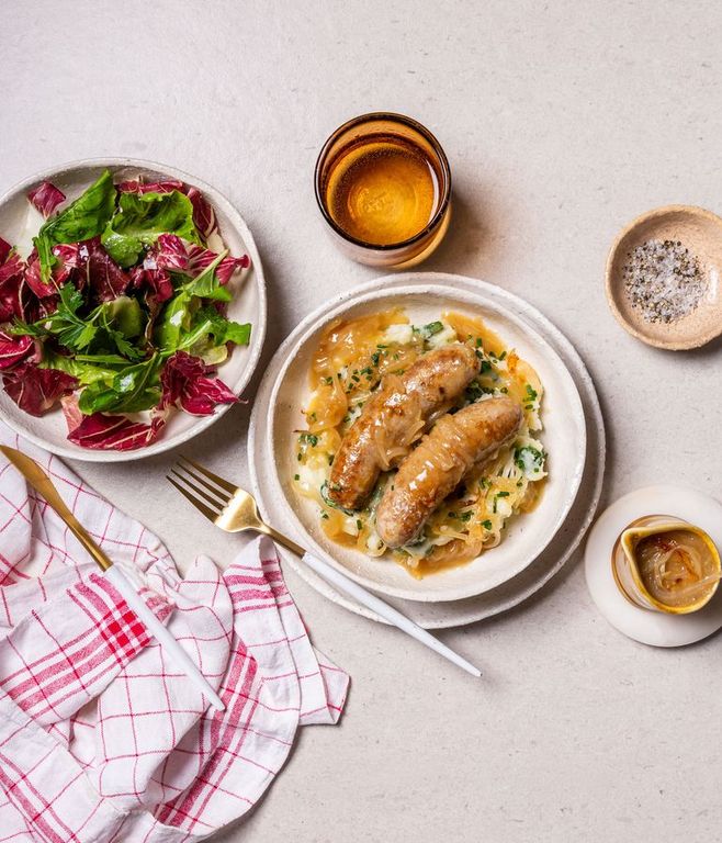 Photo of Bangers, Mash & Gravy