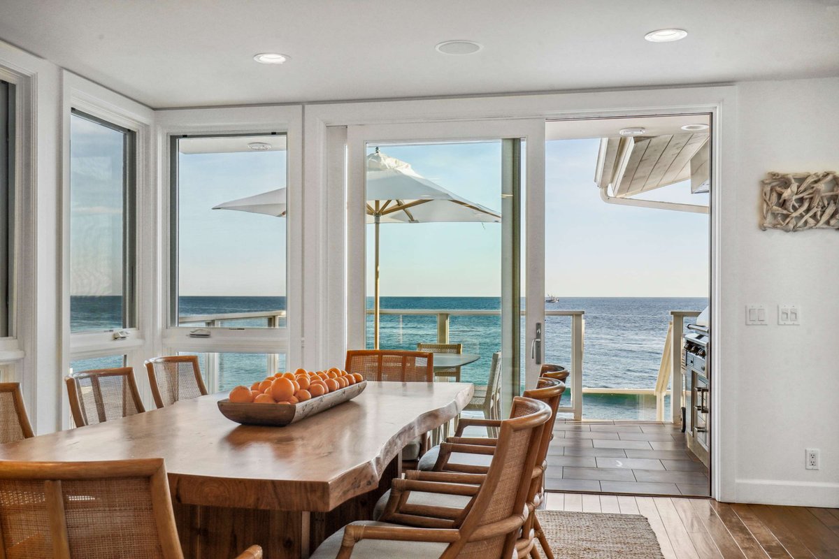 The Getaway Oceanfront Villa in Malibu