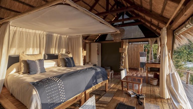 Sindabezi Island Lodge Chalets 2-4