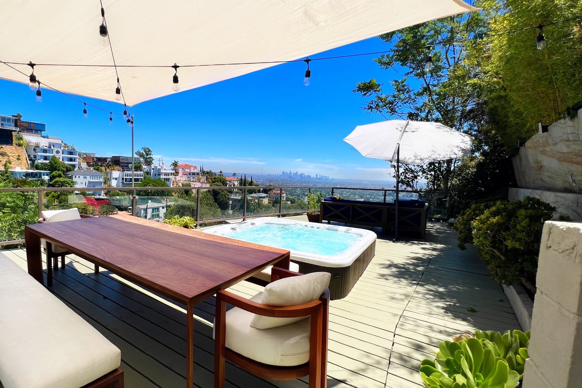 Hollywood Hills Zen Oasis w/Views+Hot Tub+Sauna