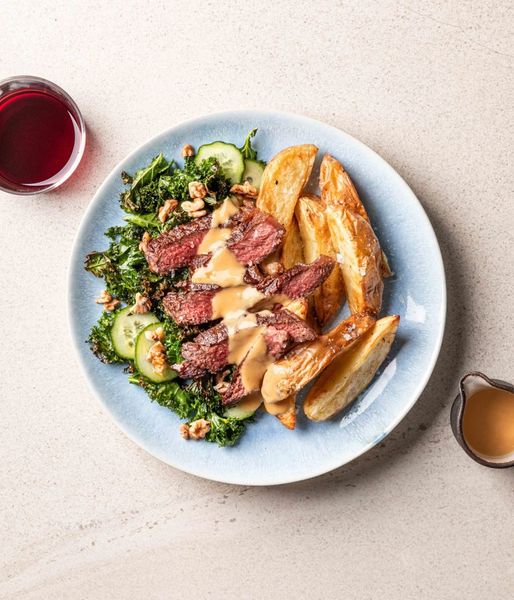 Photo of Beef Sirloin & Creamy Miso Sauce