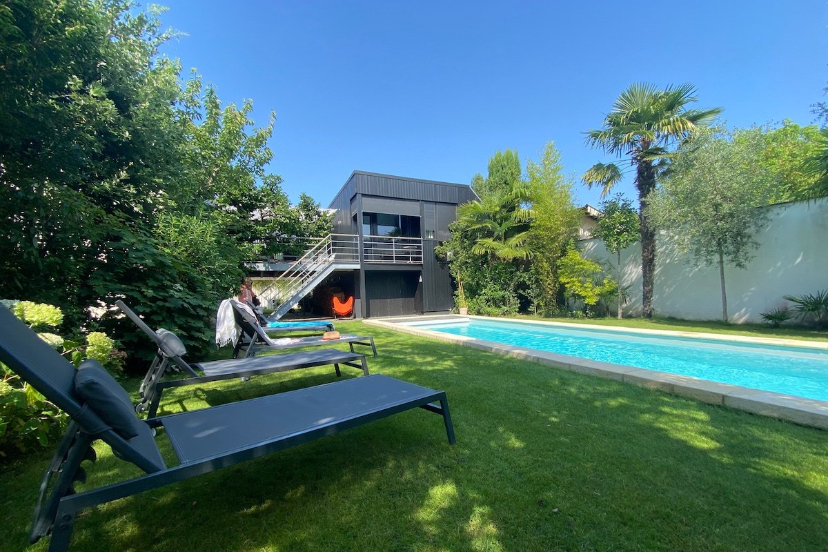 Maison moderne, piscine Bordeaux le Bouscat gallery image 3