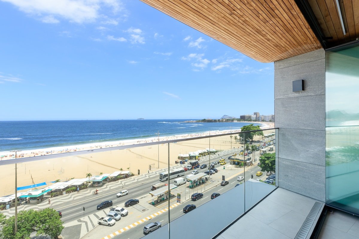 Apto Lux Atlantica frente Praia Copacabana 9º and gallery image 5