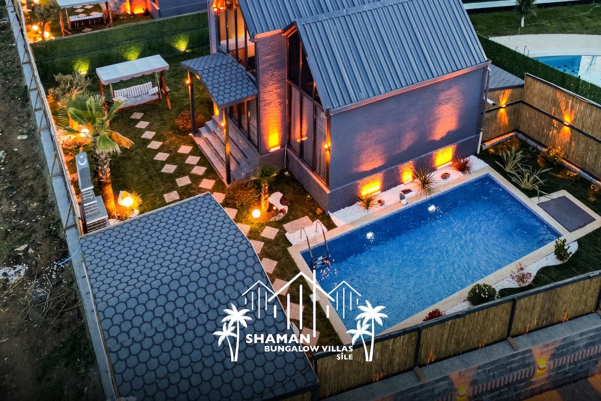 Müstakil Isıtma Havuzlu|7 kişi| Bungalov Villa 1 gallery image 3