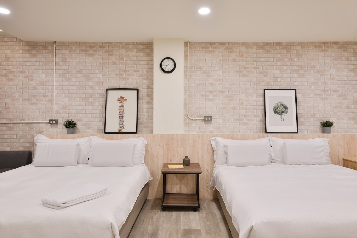 B / 北歐舒適寬敞4房5衛~16人房/MRT中山國中站5Mins/上引水產 gallery image 3