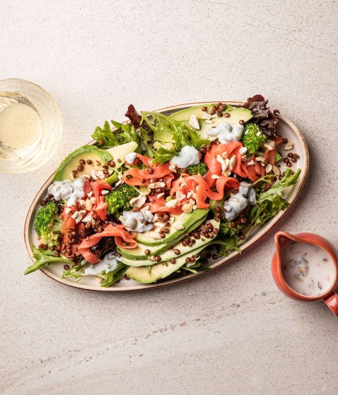 Photo of Tangy Trout & Lentil Salad