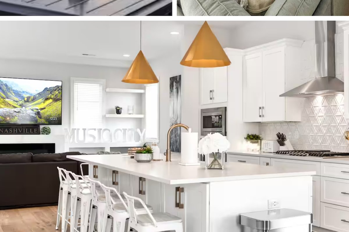 6 Beds! Music City Rooftop! Country Star Murals! gallery image 5