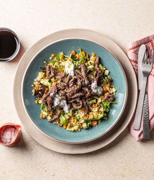 Photo of Summer Beef Bulgur Bowl