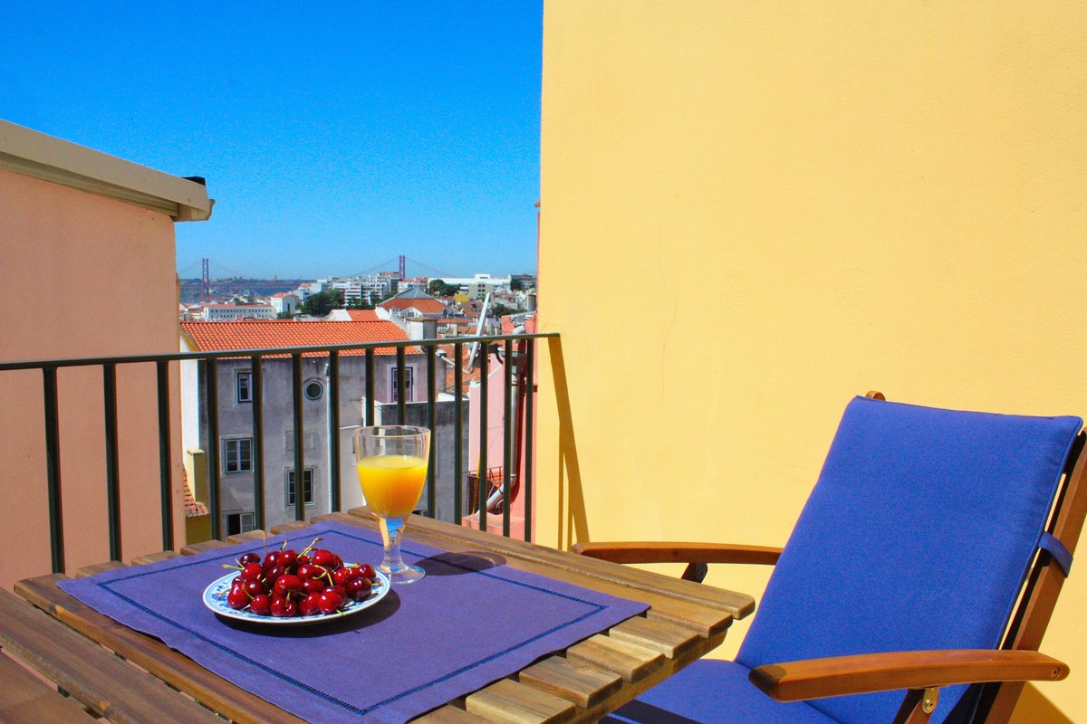 Principe Real | Bright Hidden Terrace Lisbon Views