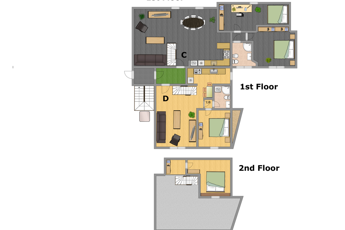 Kozna Loft CD 5-Bedrooms, 3-Bathrooms (Old Town) gallery image 3