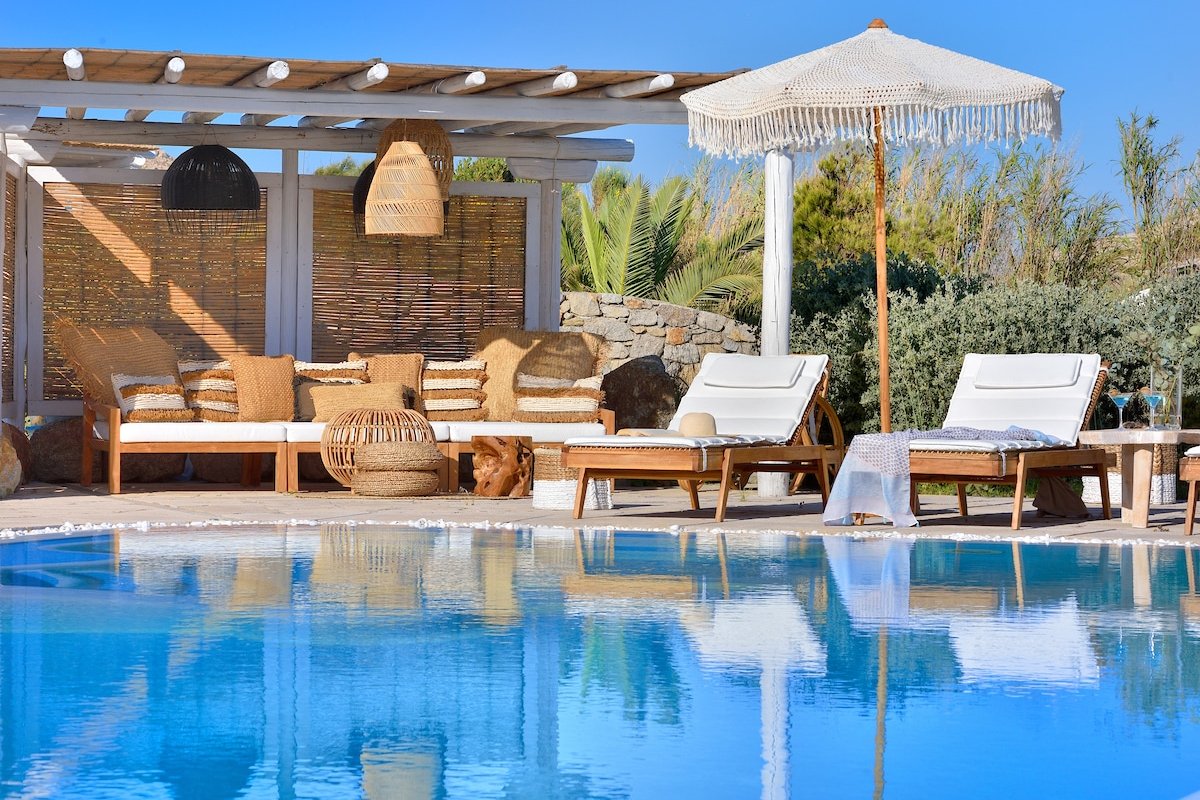 Luxury Villa Posidonia Mykonos Private Pool gallery image 4