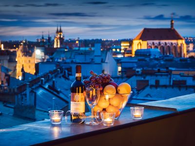 6BR+2.5Bath+A/C CHIC Penthouse at Wenceslas Square