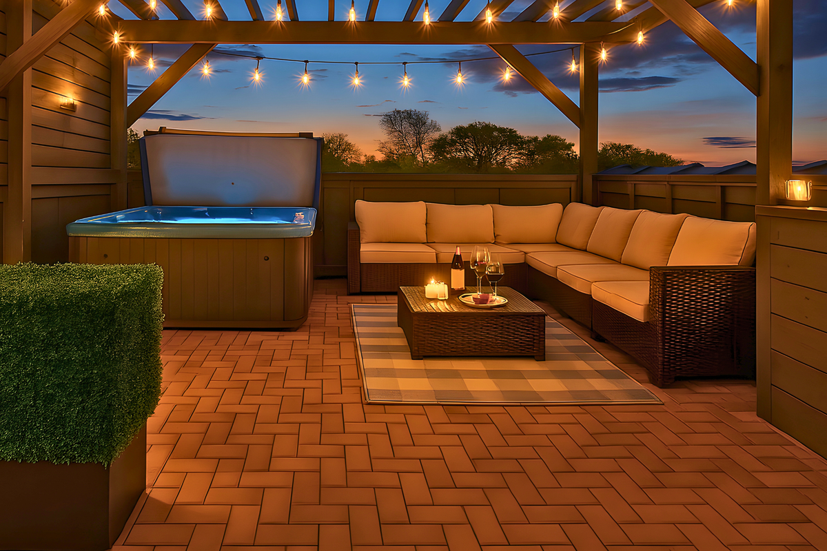 Blue Horizon | Skyline Views & Rooftop Hot Tub!