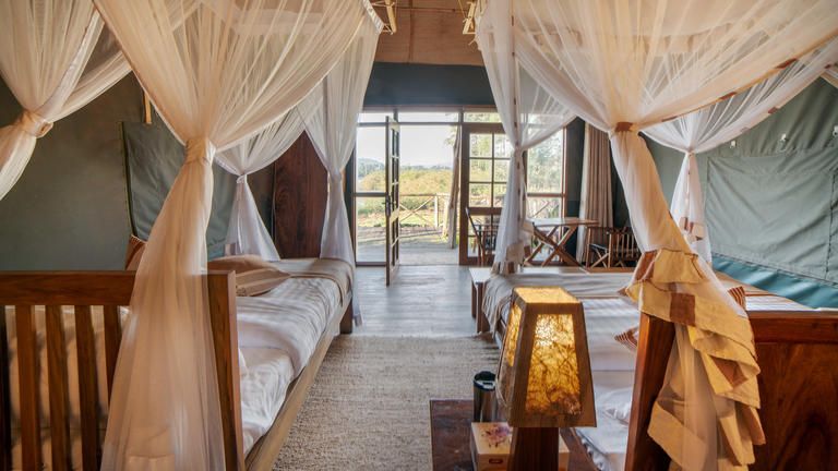Lake Chahafi Resort Deluxe Twin Cabin