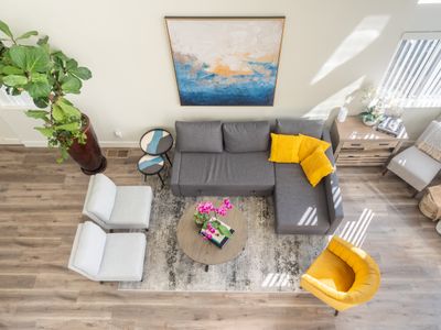 Stunning house with views and oasis garden