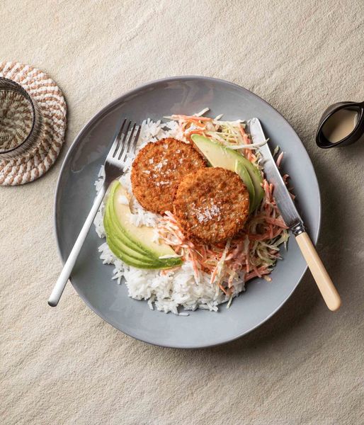 Photo of Warm Snoek Fishcake & Rice Bowl