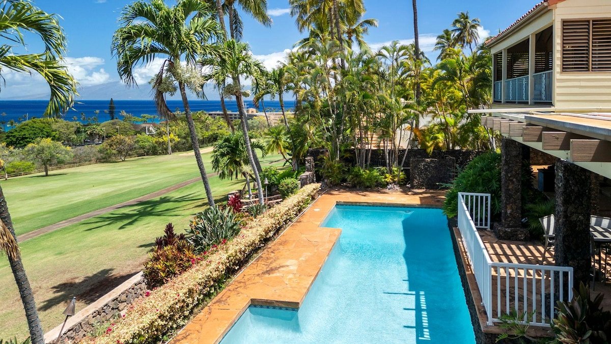 Ka’anapali Home with ocean & golf course views gallery image 3