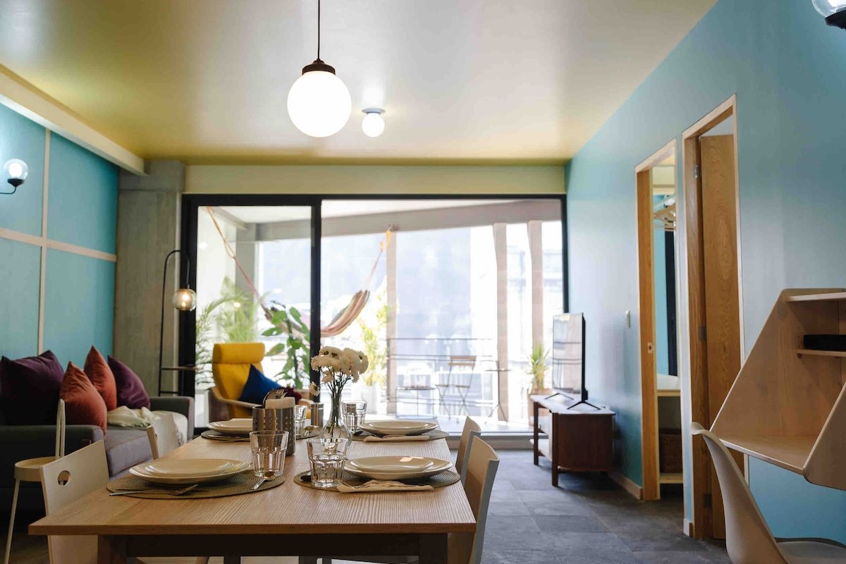 Discover the Wonder of Colonia Roma | 2BR | Patio gallery image 2