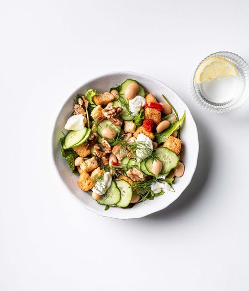 Photo of Walnut, Butter Bean & Dill Salad