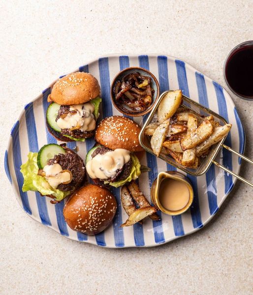 Photo of Bistro-style Beef Sliders & Fries
