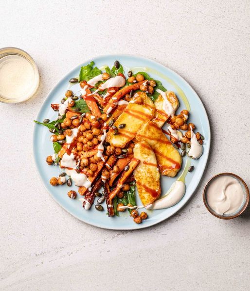 Photo of Halloumi & Whipped Tahini Salad