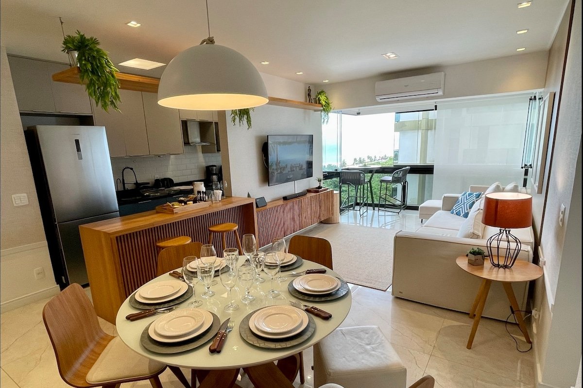 Luxuoso apartamento vista mar, 3 quartos Barrabela gallery image 5